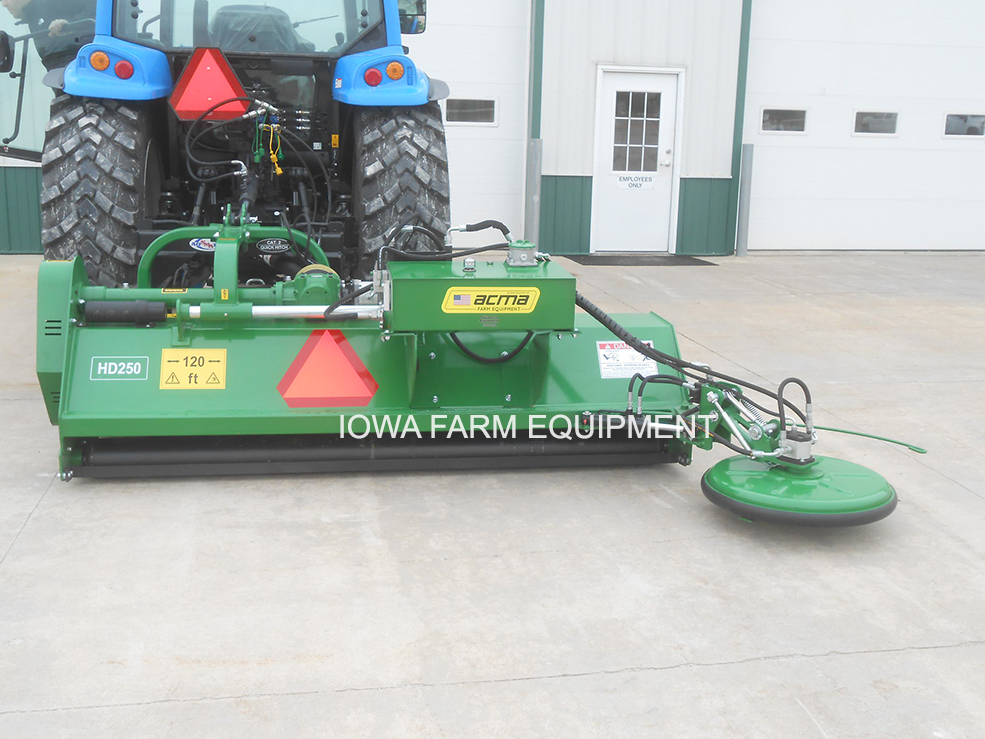 ACMA HD220 Center Mounted Offset Flail Mower