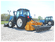LS8101 Tractor and Valentini L1500 Rock Crusher for Sale