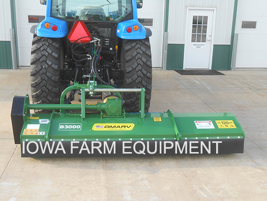 Fully Offset Flail Mower