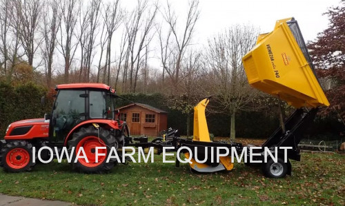 Flail Forage Harvester with Collection Hopper