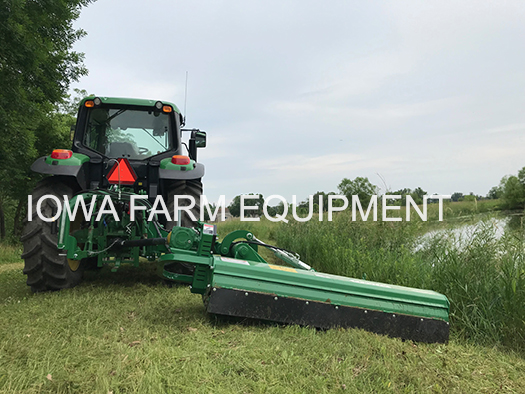 Hydraulically Articulated Ditch Bank Flail Mower