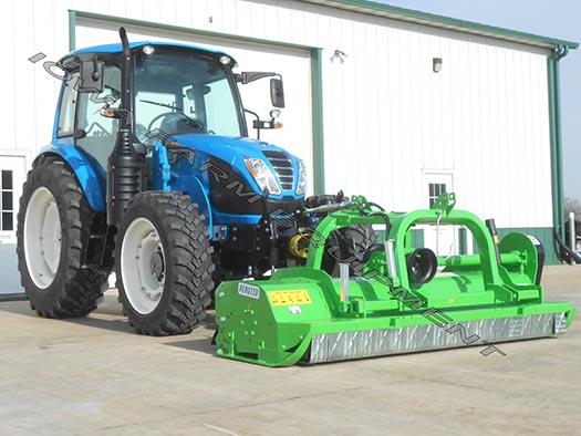 Fully Offset Flail Mower