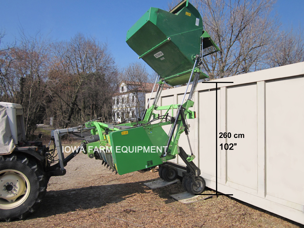 Flail Shredder Compost Collector