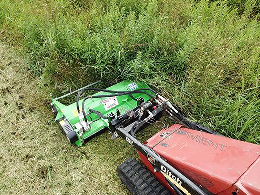 Mini Skid Steer Flail Mower